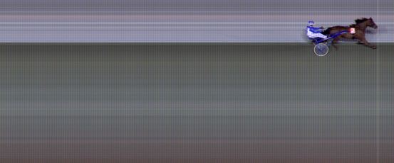 Målfoto for løp 3 på bane BI den 28.01.2022