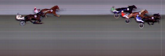 Målfoto for løp 5 på bane BI den 28.01.2022