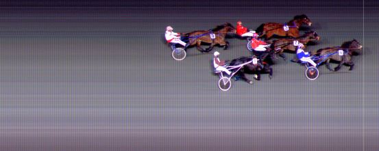 Målfoto for løp 5 på bane BI den 25.02.2022