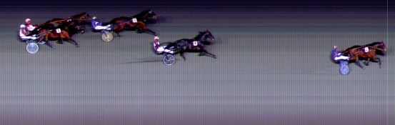 Målfoto for løp 7 på bane BI den 25.02.2022