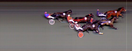 Målfoto for løp 5 på bane BI den 11.03.2022