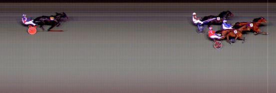 Målfoto for løp 7 på bane BI den 11.03.2022