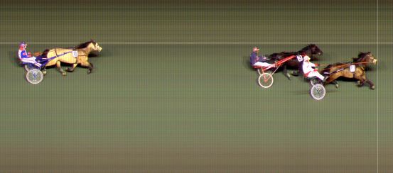 Målfoto for løp 5 på bane BI den 25.03.2022