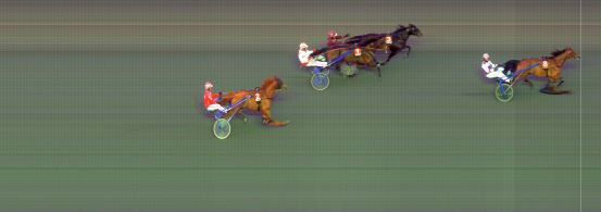 Målfoto for løp 3 på bane BI den 01.04.2022