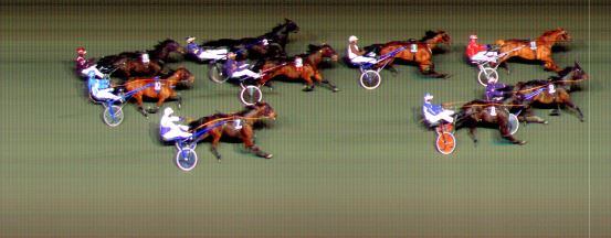 Målfoto for løp 6 på bane BI den 01.04.2022