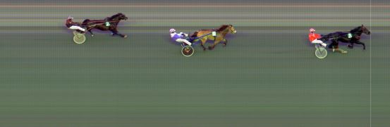 Målfoto for løp 4 på bane BI den 08.04.2022