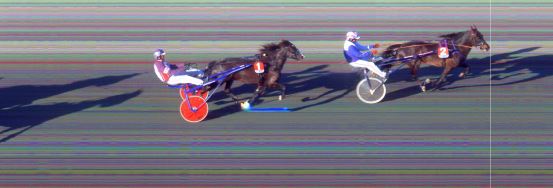 Målfoto for løp 3 på bane BI den 08.05.2022