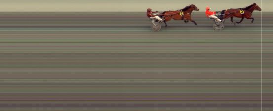 Målfoto for løp 1 på bane BI den 27.05.2022