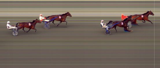 Målfoto for løp 8 på bane BI den 27.05.2022