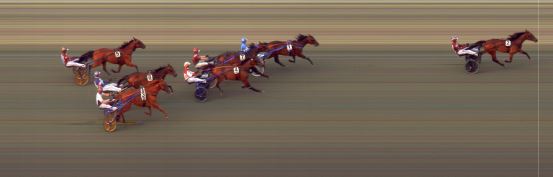 Målfoto for løp 5 på bane BI den 15.06.2022