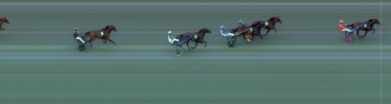 Målfoto for løp 4 på bane BI den 24.07.2022