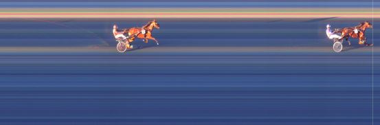 Målfoto for løp 7 på bane BI den 05.08.2022