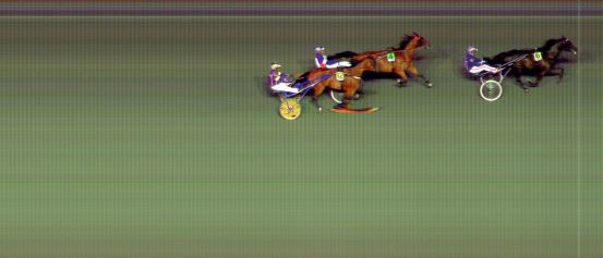 Målfoto for løp 9 på bane BI den 05.08.2022