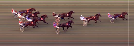 Målfoto for løp 3 på bane BI den 01.09.2022