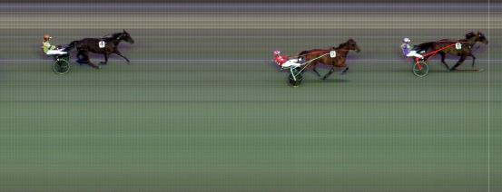 Målfoto for løp 5 på bane BI den 16.09.2022