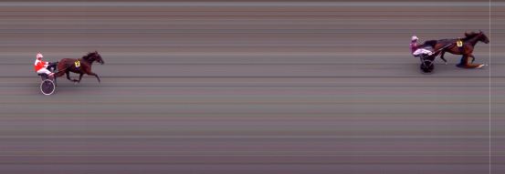 Målfoto for løp 1 på bane BI den 22.09.2022