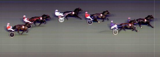 Målfoto for løp 3 på bane BI den 22.09.2022