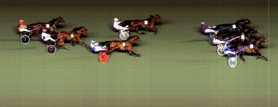 Målfoto for løp 4 på bane BI den 22.09.2022