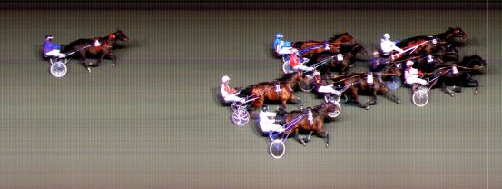 Målfoto for løp 6 på bane BI den 21.10.2022