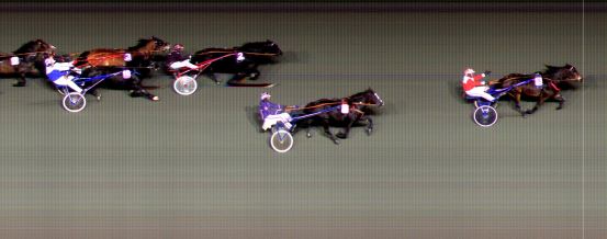 Målfoto for løp 8 på bane BI den 21.10.2022