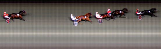 Målfoto for løp 2 på bane BI den 28.10.2022