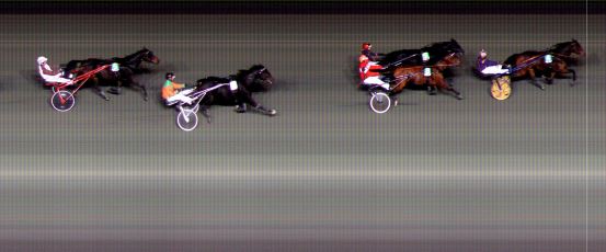 Målfoto for løp 4 på bane BI den 28.10.2022