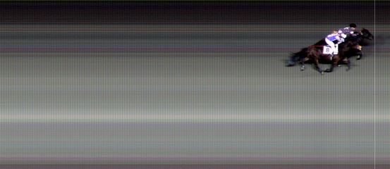 Målfoto for løp 2 på bane BI den 04.11.2022