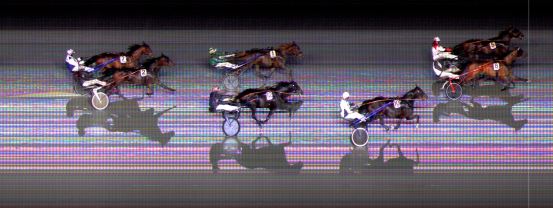 Målfoto for løp 7 på bane BI den 04.11.2022