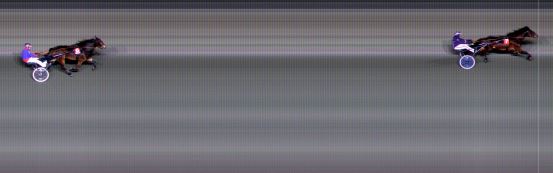 Målfoto for løp 3 på bane BI den 18.11.2022