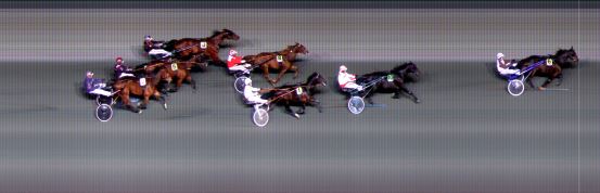 Målfoto for løp 9 på bane BI den 18.11.2022