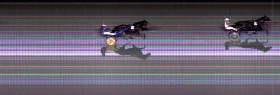 Målfoto for løp 2 på bane BI den 26.11.2022