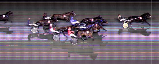 Målfoto for løp 3 på bane BI den 26.11.2022