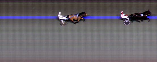 Målfoto for løp 2 på bane BI den 02.12.2022