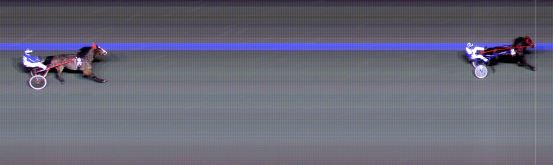 Målfoto for løp 6 på bane BI den 02.12.2022