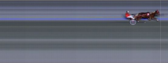 Målfoto for løp 3 på bane BI den 09.12.2022