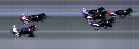 Målfoto for løp 4 på bane BI den 09.12.2022