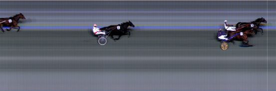 Målfoto for løp 5 på bane BI den 09.12.2022