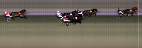 Målfoto for løp 5 på bane BI den 16.12.2022