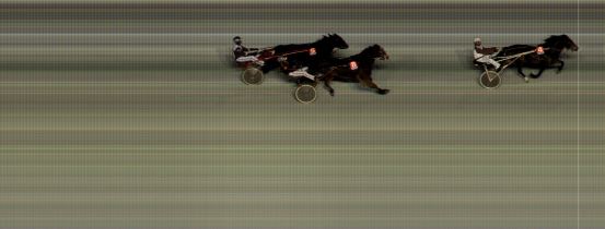 Målfoto for løp 3 på bane BI den 24.02.2023