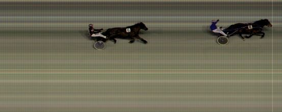 Målfoto for løp 5 på bane BI den 24.02.2023