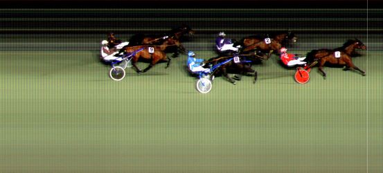 Målfoto for løp 5 på bane BI den 12.03.2023