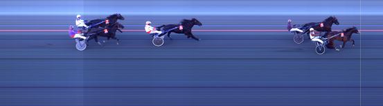 Målfoto for løp 3 på bane BI den 26.03.2023