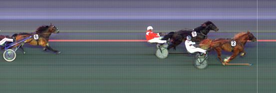 Målfoto for løp 5 på bane BI den 26.03.2023