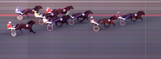 Målfoto for løp 5 på bane BI den 05.04.2023