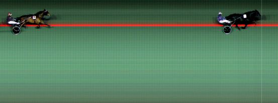 Målfoto for løp 10 på bane BI den 16.04.2023