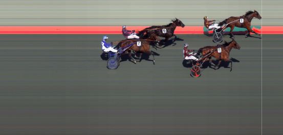 Målfoto for løp 5 på bane BI den 13.05.2023