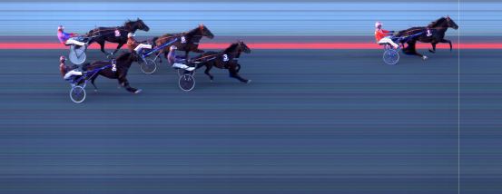 Målfoto for løp 8 på bane BI den 28.05.2023