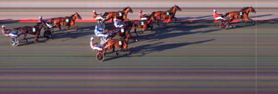 Målfoto for løp 4 på bane BI den 08.06.2023