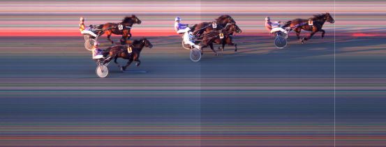 Målfoto for løp 7 på bane BI den 08.06.2023