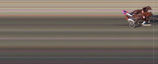 Målfoto for løp 3 på bane BI den 28.06.2023